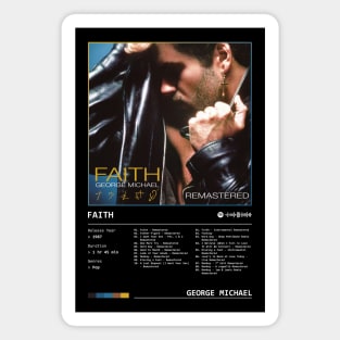 Faith (1987) by George Michael Magnet